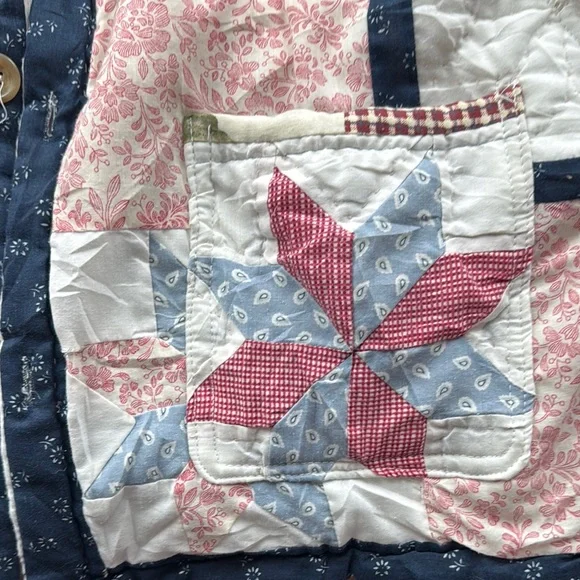 Quilted Jacket with Faux Fur Collar - Picture 4 of 8